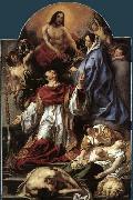 Jacob Jordaens St Charles Cares for the Plague Victims  of Milan oil painting
